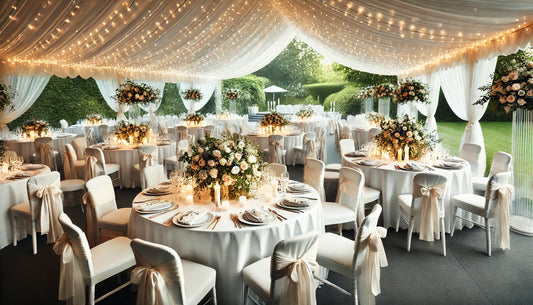 como elegir las sillas y mesas perfectas para tu boda con sillas guerrero