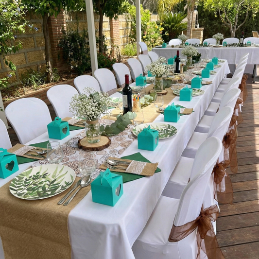 Packs de Mobiliario para Comuniones en Málaga: Mesas y Sillas al mejor precio