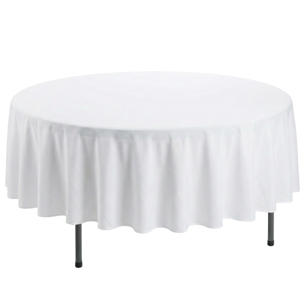 Alquiler Mesa Redonda 150 cm (8-10 Personas) | Servicio en Málaga